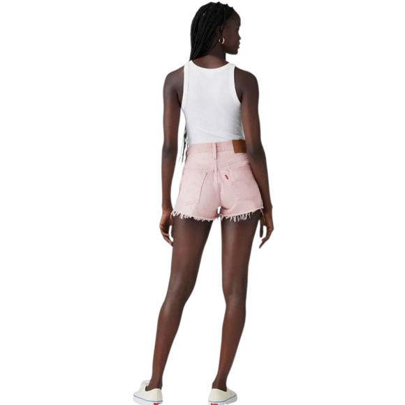 Levi's Pink Jean Shorts for Women - Picture 10 of 16